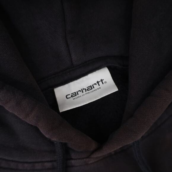 Distressed Carhartt WIP Work in Progress Hoodie - Picture 7 of 11